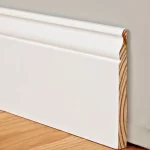 4 Inch Primed White Baseboard