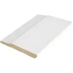 5 Inch Primed White MDF Baseboard