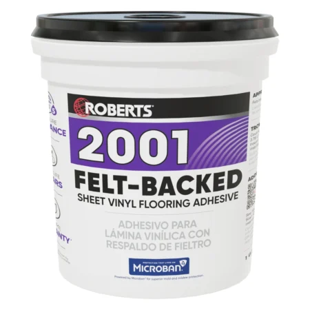Roberts 2001-1 FELT-BACK Sheet Vinyl Adhesive 1 GAL