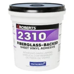 Roberts 2310-1 RESILIENT Fiberglass-Backed Sheet Vinyl Adhesive 1GAL