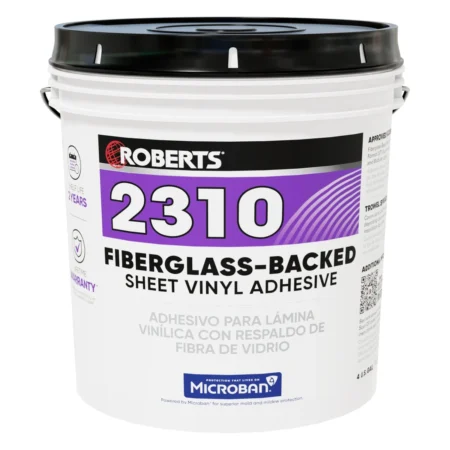 Roberts 2310-4  RESILIENT Fiberglass-Backed Sheet Vinyl Adhesive 4 GAL