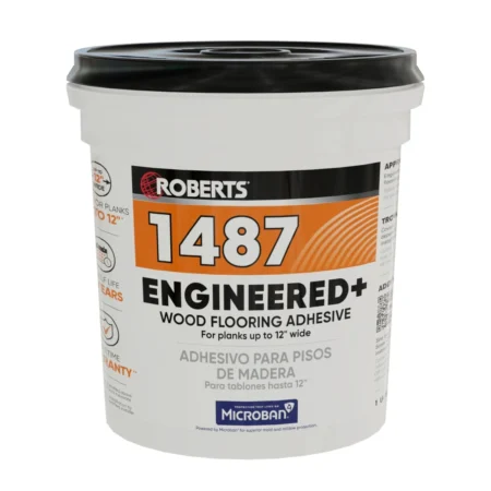 Roberts 1487-1 ENGINEERED Wood Flooring Adhesive for Wide Planks 1GAl