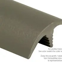 1-1/2" Narrow Leg Vinyl E-Cap FPCM1121BGE12