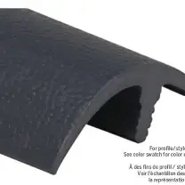 1-1/2" Narrow Leg Vinyl E-Cap FPCM1121CHA12