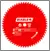 8-1/2" X 60-Teeth Fine Finish Saw Blade For Wood