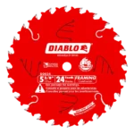 5-3/8" X 24-Teeth Framing Saw Blade For Wood