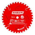 5-3/8" X 36-Teeth Finish Trim Saw Blade For Wood
